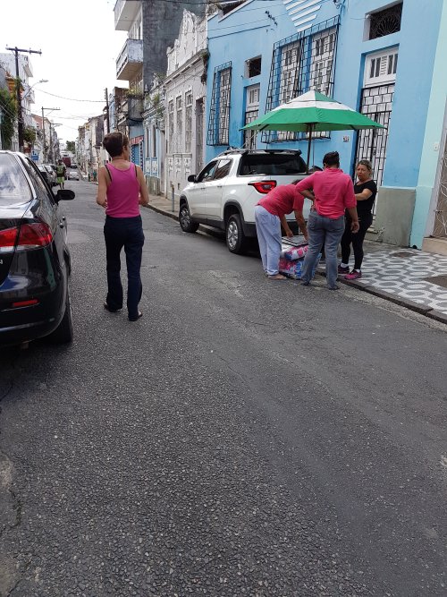 Salvador, marchand ambulant de rue