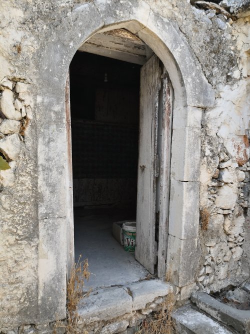 Grèce - Crète - Kritsa (maison abandonnée dans son jus)
