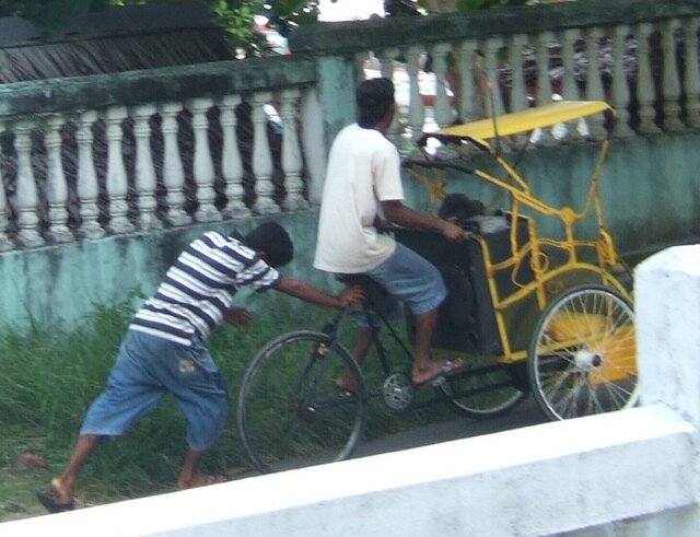 Vélo Taxi sonorisé - Moluques