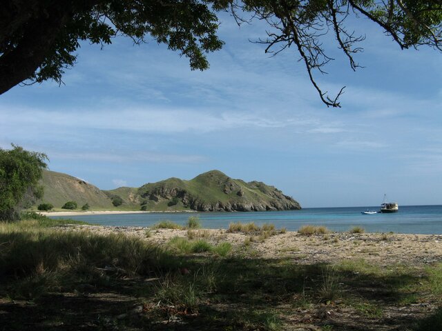 Paysage du Komodo