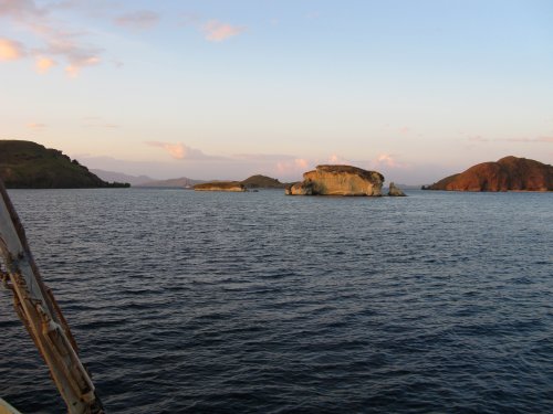 Paysage du Komodo