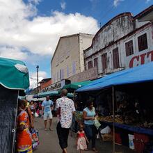 Le marché de Cayenne