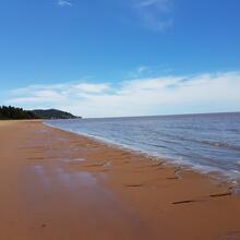 Plage à Cayenne