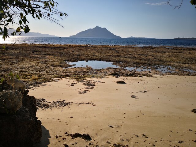 Marée basse à la Kepa