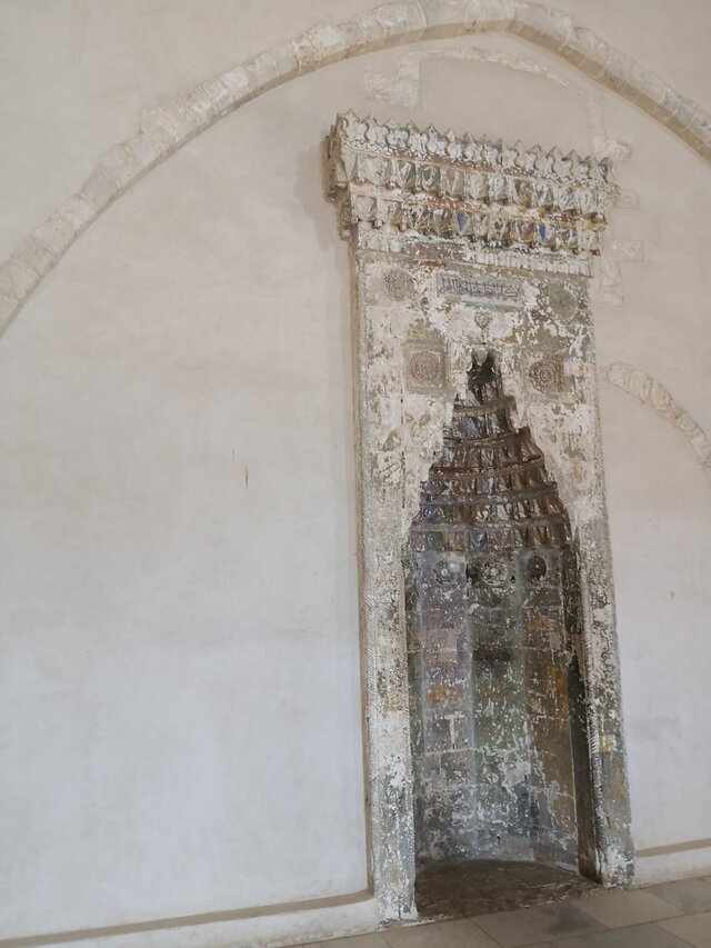 Grèce - Crète - Rethymnon (Mosquée - Mihrab)