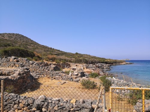 Grèce - Crète - Elounda (Kolokhita, reste d'église )