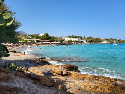 Plage sur Agios Nikolaos