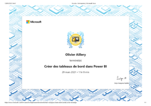 Créer des tableaux de bord dans Power BI