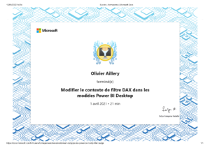 Modifier le contexte de filtre DAX dans les modèles Power BI Desktop