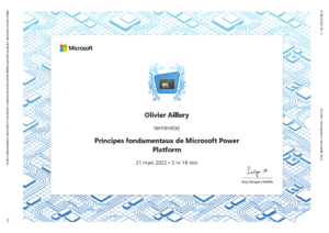 Principes Fondamentaux de Microsoft Power Platform