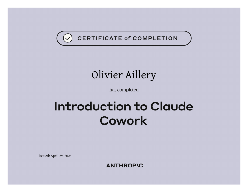 IA Claude - Claude Cowork